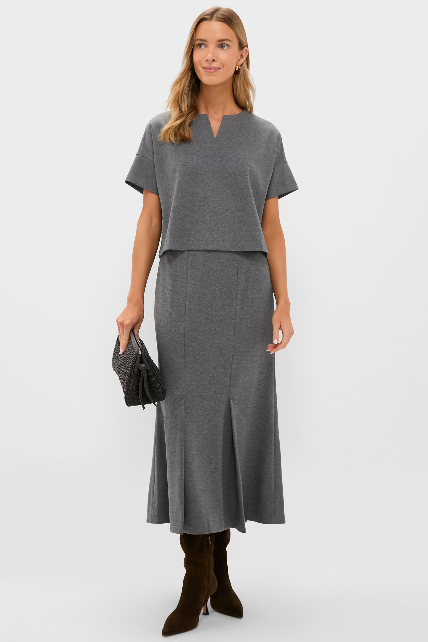 Charcoal Heather Vida Top