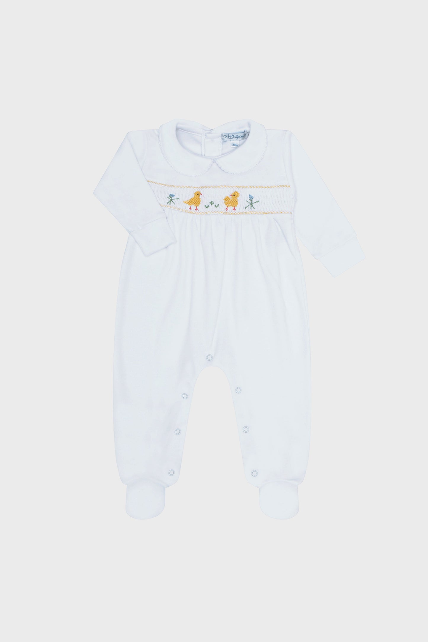 Chicks Smocked Footies