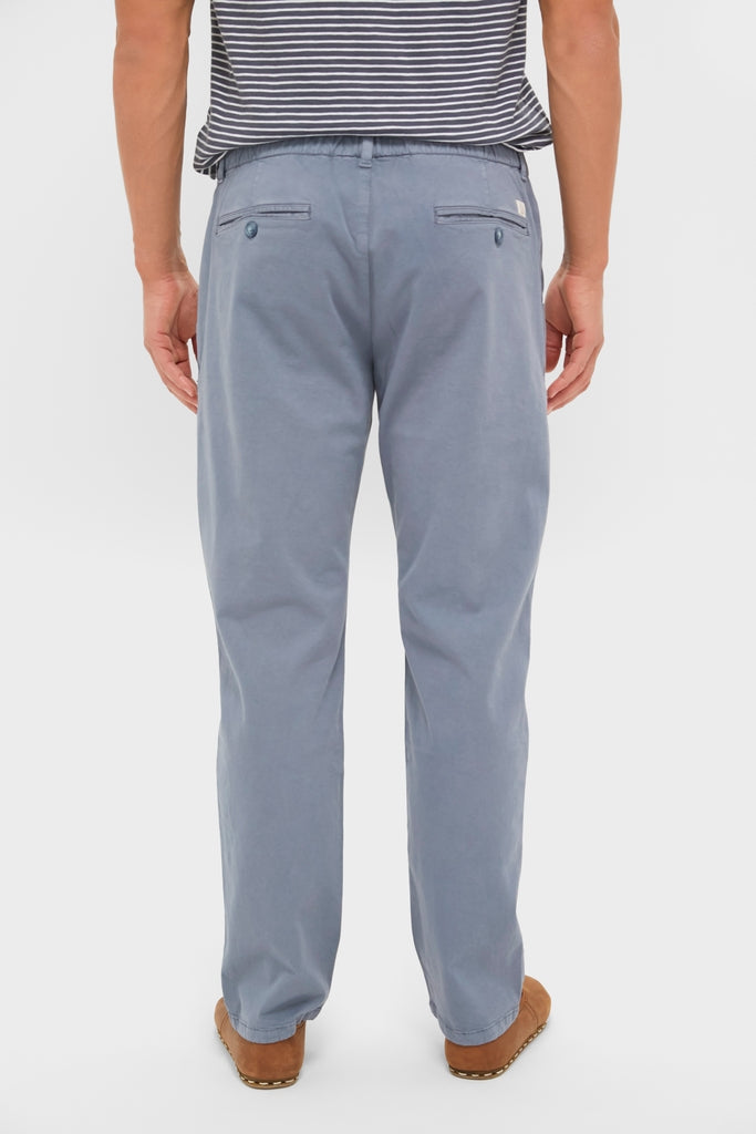China Blue Athletic Fit Saturday Chino