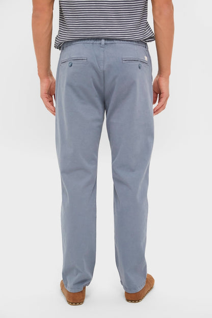 China Blue Athletic Fit Saturday Chino