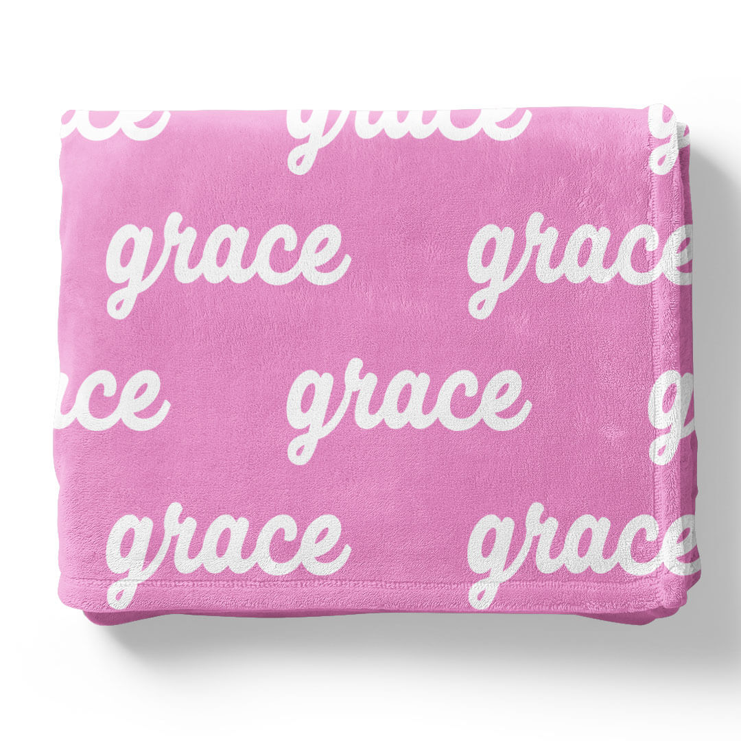 Personalized Color Blanket | Bright Neons