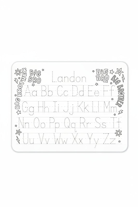 Kids Personalized Whiteboard | Big Bro