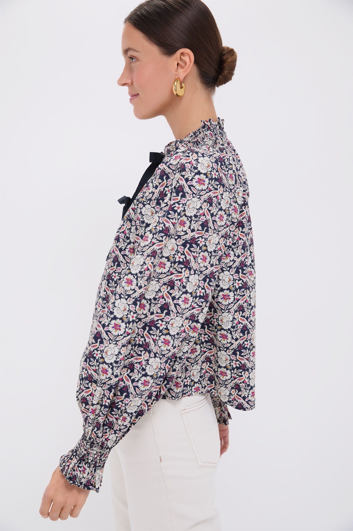 Bordeaux Plume Aiden Top