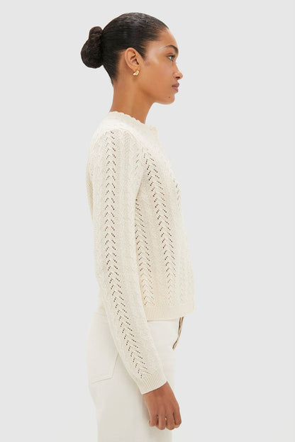 Champagne Annalise Cardigan