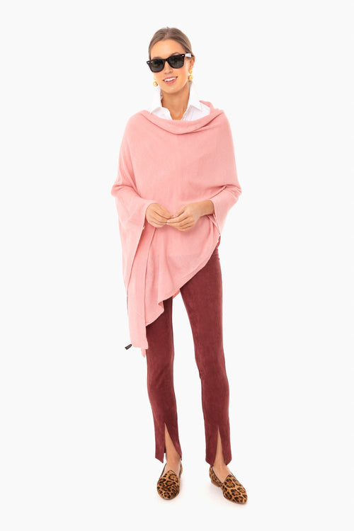 Blush Pink Monterey Poncho