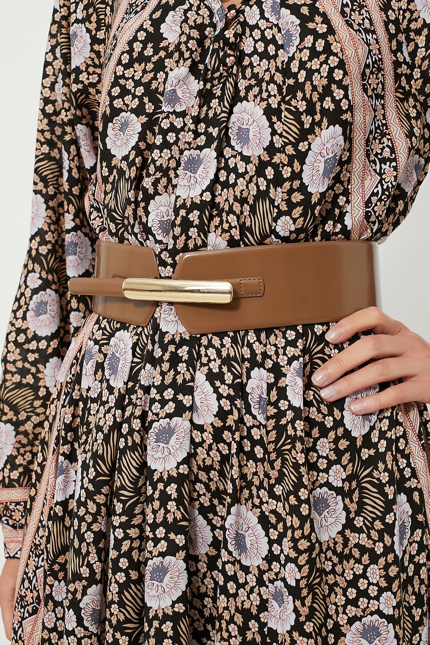 Cappuccino Lydia Mod Belt