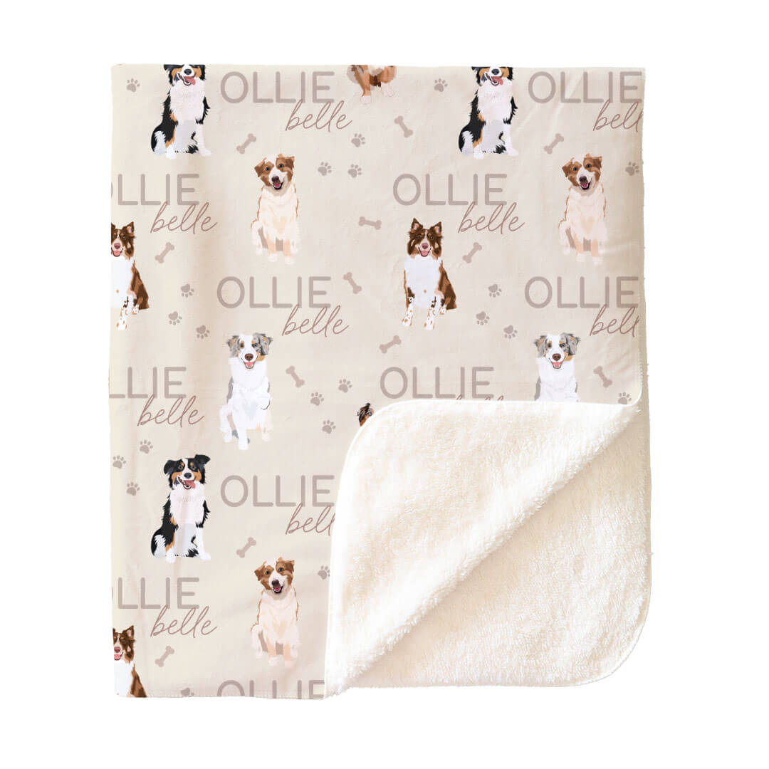 Personalized Kids Blankets | Dog Breeds - Part 1