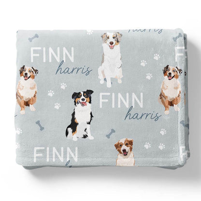 Personalized Kids Blankets | Dog Breeds - Part 1