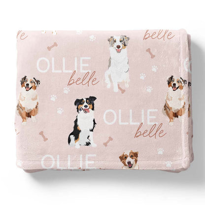 Personalized Kids Blankets | Dog Breeds - Part 1