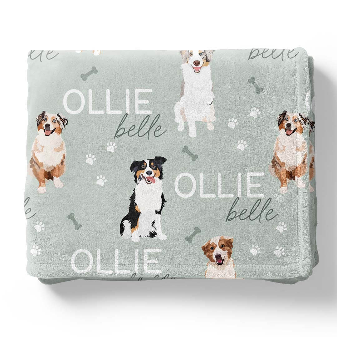 Personalized Kids Blankets | Dog Breeds - Part 1
