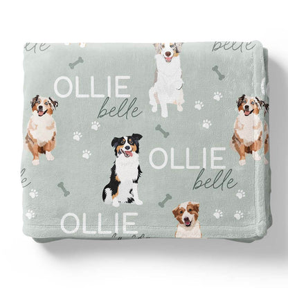 Personalized Kids Blankets | Dog Breeds - Part 1