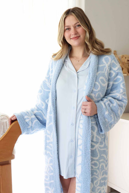 Labor & Delivery Nightgown | Baby Blue