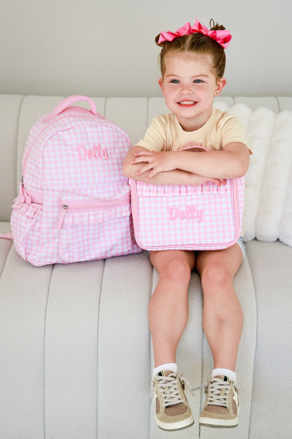 Kids Embroidered Backpacks