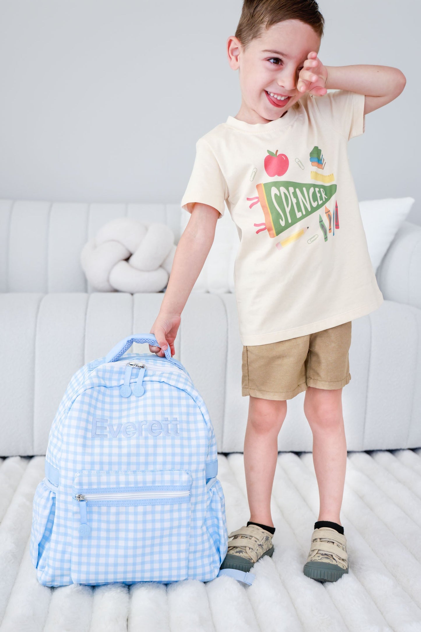 Kids Embroidered Backpacks