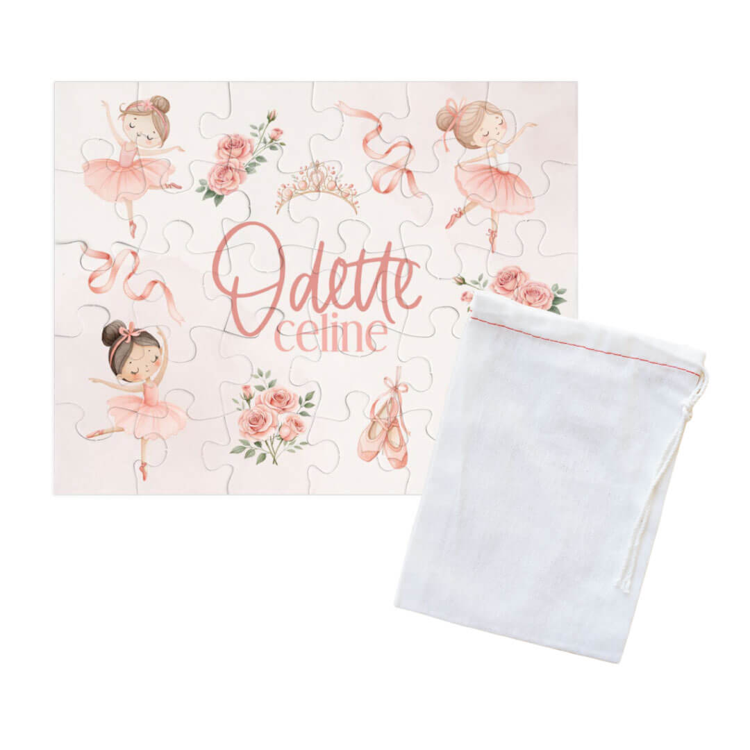 Kids Personalized 30 Piece Puzzle | Ballet Princess