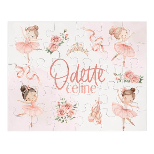 Kids Personalized 30 Piece Puzzle | Ballet Princess