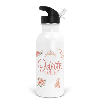 Ballet Princess Personalized Kids Water Bottle