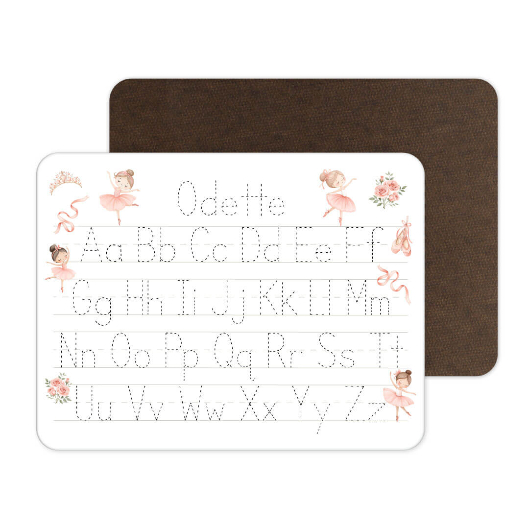 Kids Personalized Whiteboard | Ballet Princess