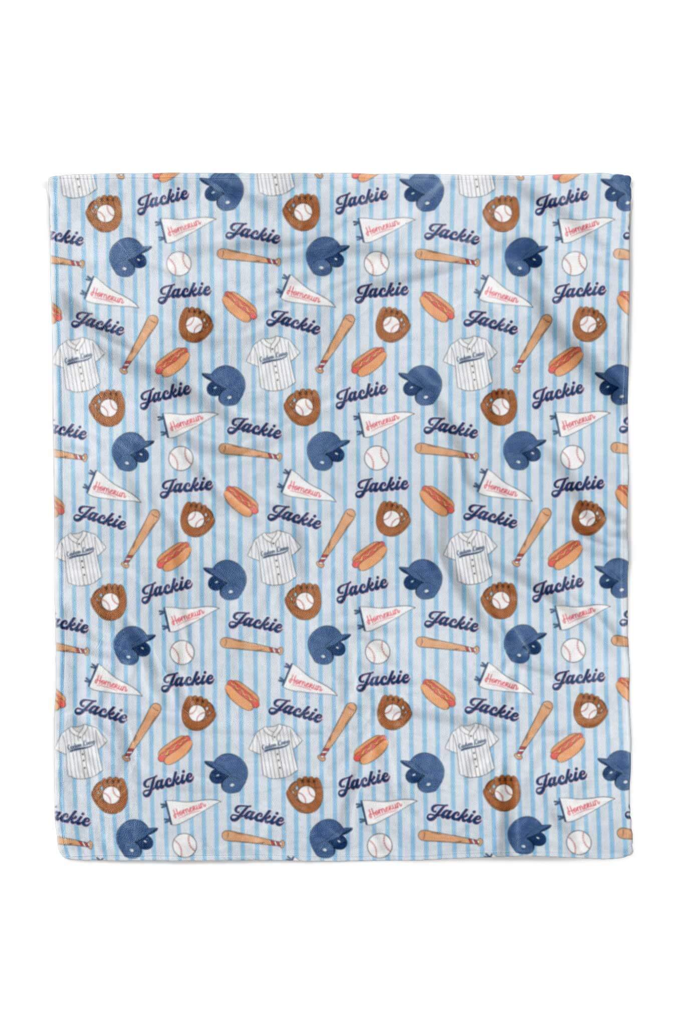 Ballpark Bros Personalized Kids Blanket