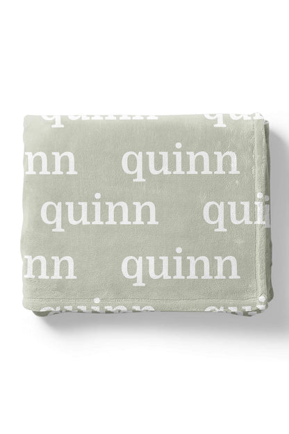 Personalized Color Blanket | Plush Pastels