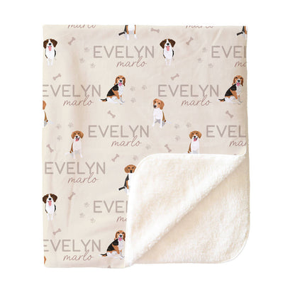 Personalized Kids Blankets | Dog Breeds - Part 1