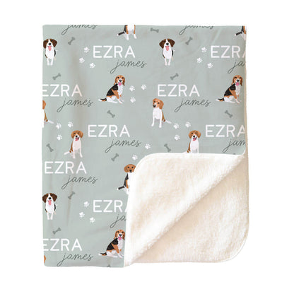Personalized Kids Blankets | Dog Breeds - Part 1