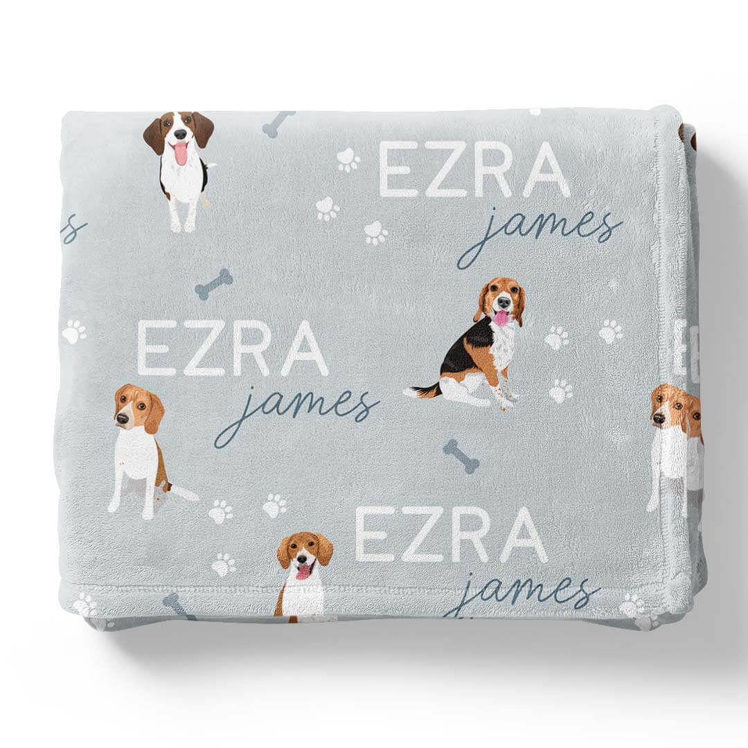 Personalized Kids Blankets | Dog Breeds - Part 1