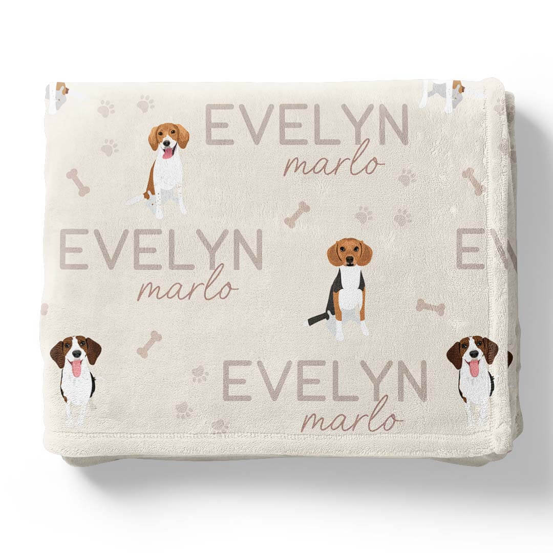 Personalized Kids Blankets | Dog Breeds - Part 1