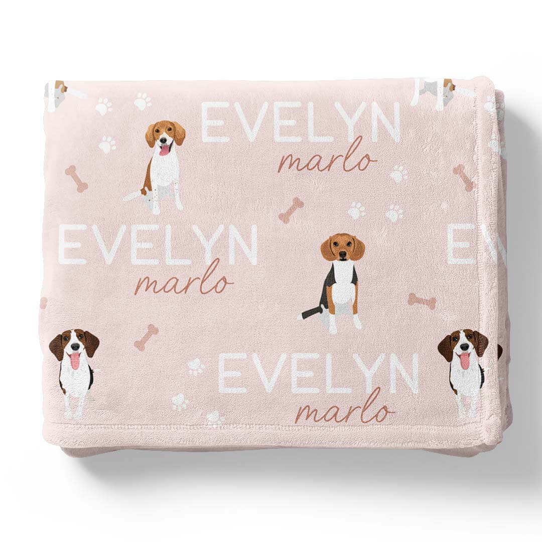 Personalized Kids Blankets | Dog Breeds - Part 1