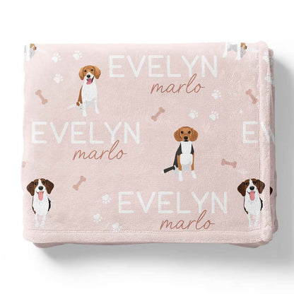 Personalized Kids Blankets | Dog Breeds - Part 1