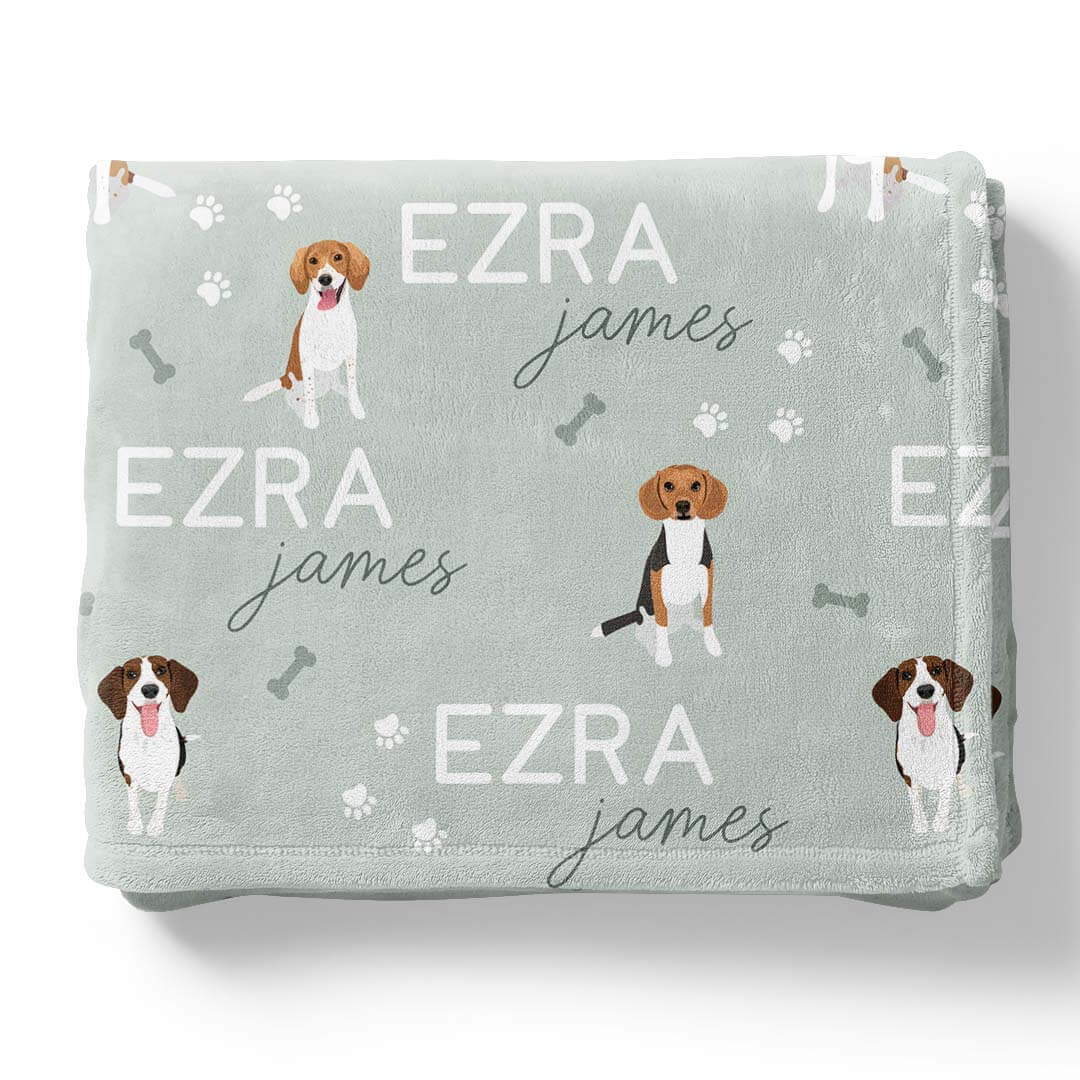 Personalized Kids Blankets | Dog Breeds - Part 1