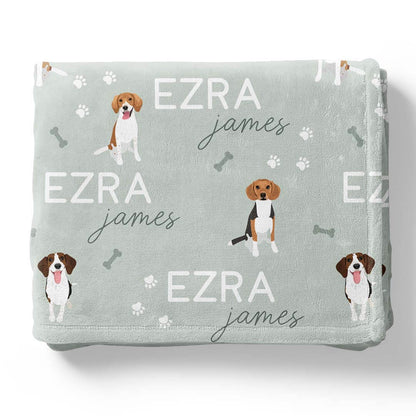 Personalized Kids Blankets | Dog Breeds - Part 1