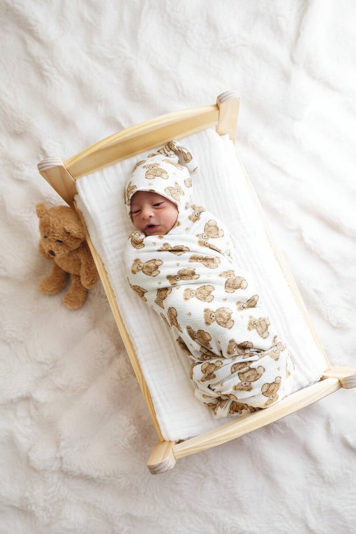 All Bamboo Waffle Swaddle Blankets