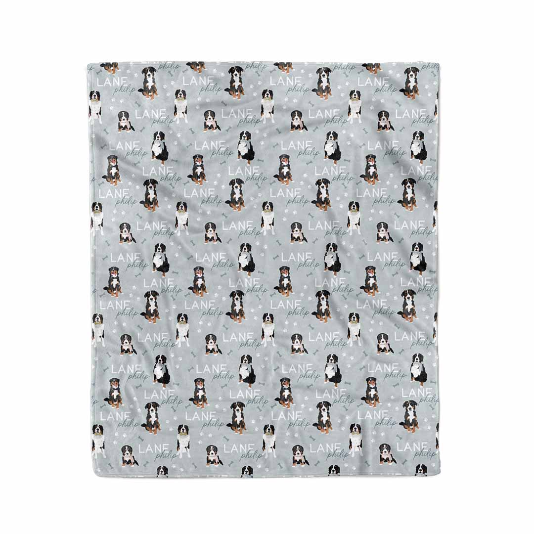 Personalized Kids Blanket | Bernese