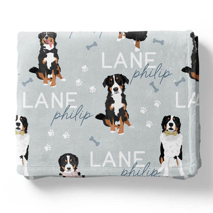 Personalized Kids Blanket | Bernese