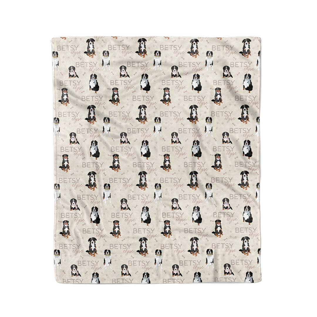 Personalized Kids Blanket | Bernese
