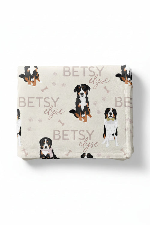 Personalized Kids Blanket | Bernese