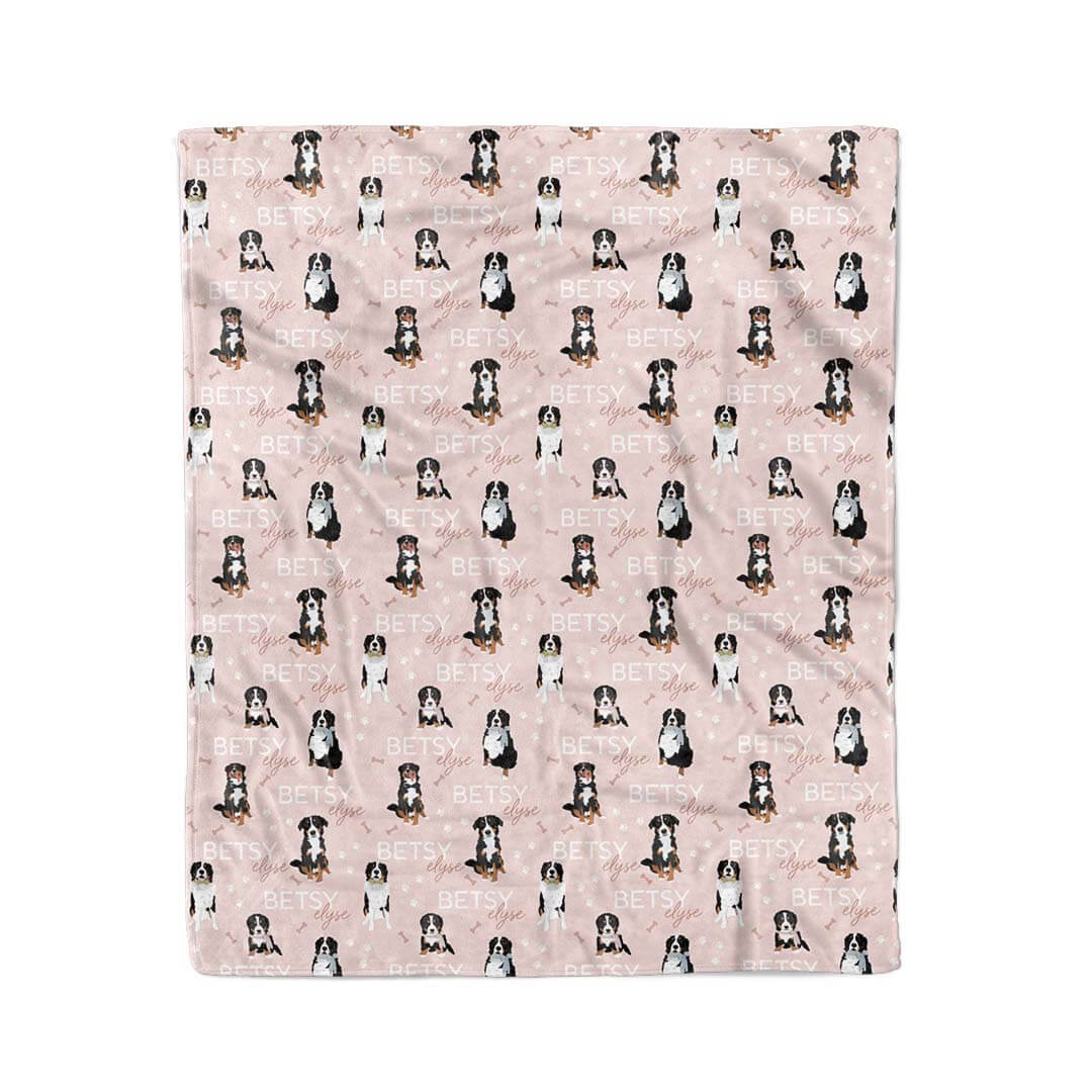 Personalized Kids Blanket | Bernese
