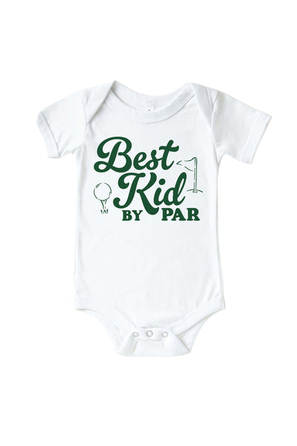 Best Kid By Par Graphic Bodysuit & Kids Tee | White