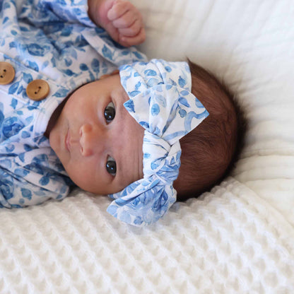 Betsy's Blooms Knit Large Bow Headwrap