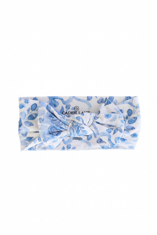 Betsy's Blooms Knit Large Bow Headwrap