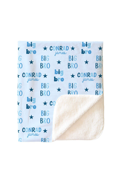 Personalized Kids Blanket | Big Bro