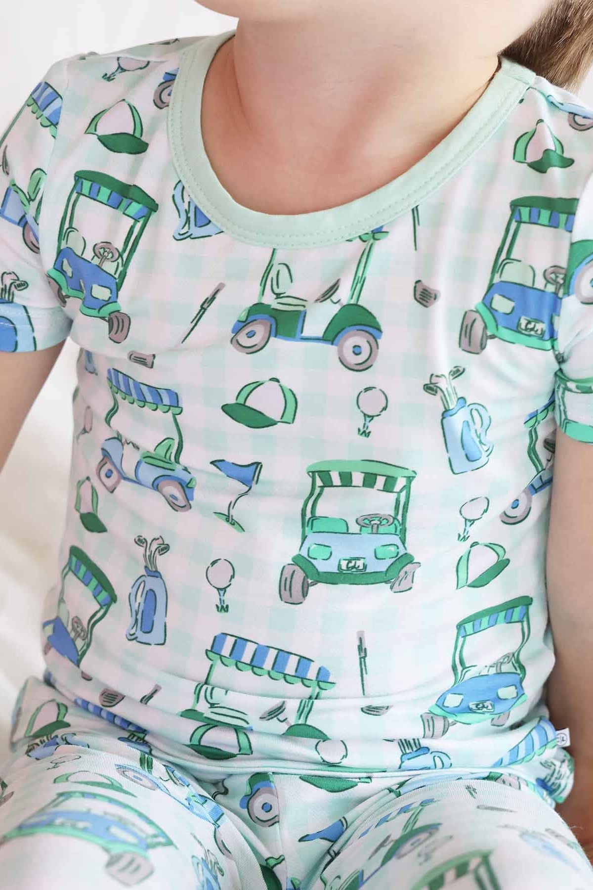 Birdie Babes Two Piece Pajama Set | Green