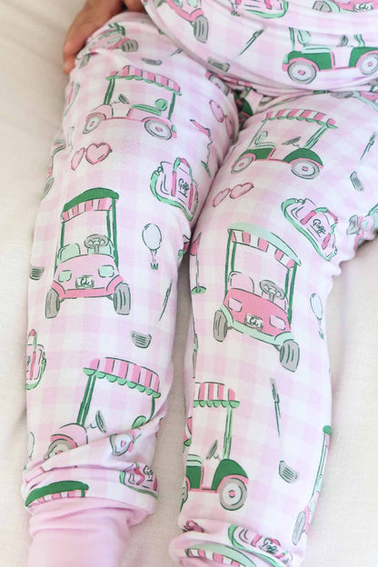 Birdie Babes Two Piece Pajama Set | Pink