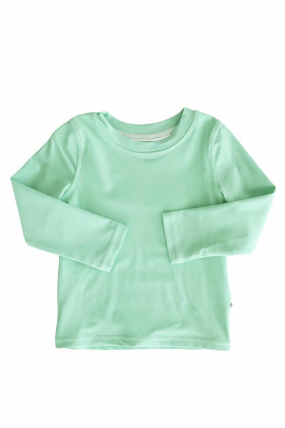 Long Sleeve Rash Guard Shirt | Tropical Green