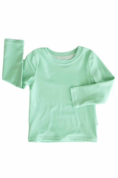 Long Sleeve Rash Guard Shirt | Tropical Green