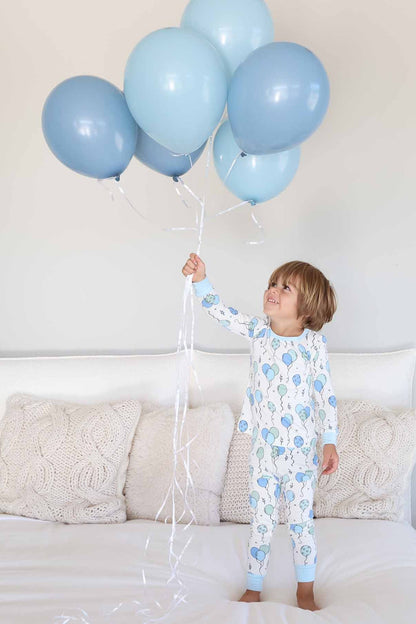 Party Time Two Piece Pajama Set | Blue