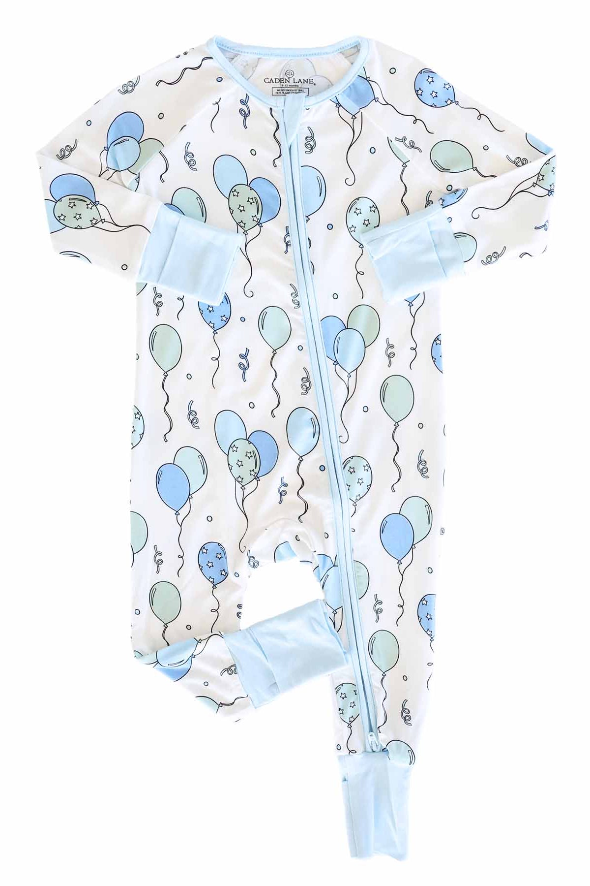 Party Time Convertible Zip Romper | Blue