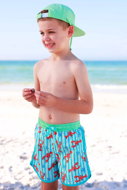 Boy's Swim Trunks | Pinch Me Blue