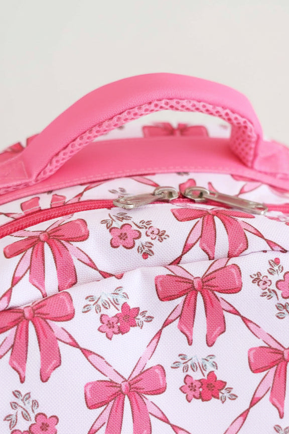 Kids Embroidered Ruffle Backpack | Bow Besties
